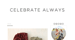 Desktop Screenshot of celebrate-always.com